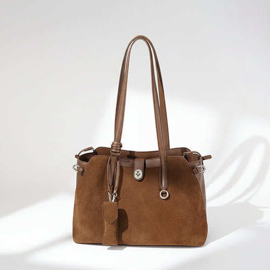 The Suede Essential Shoulder Bag