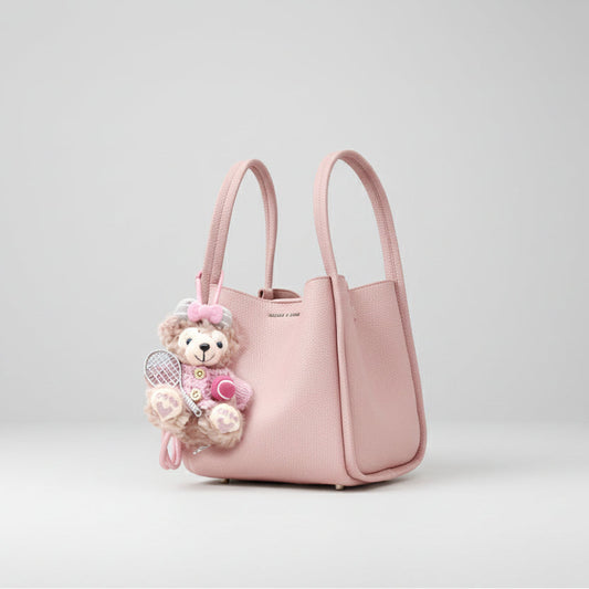 Elegant Soft Leather Mini Bucket Bag