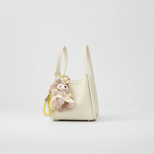 Elegant Soft Leather Mini Bucket Bag
